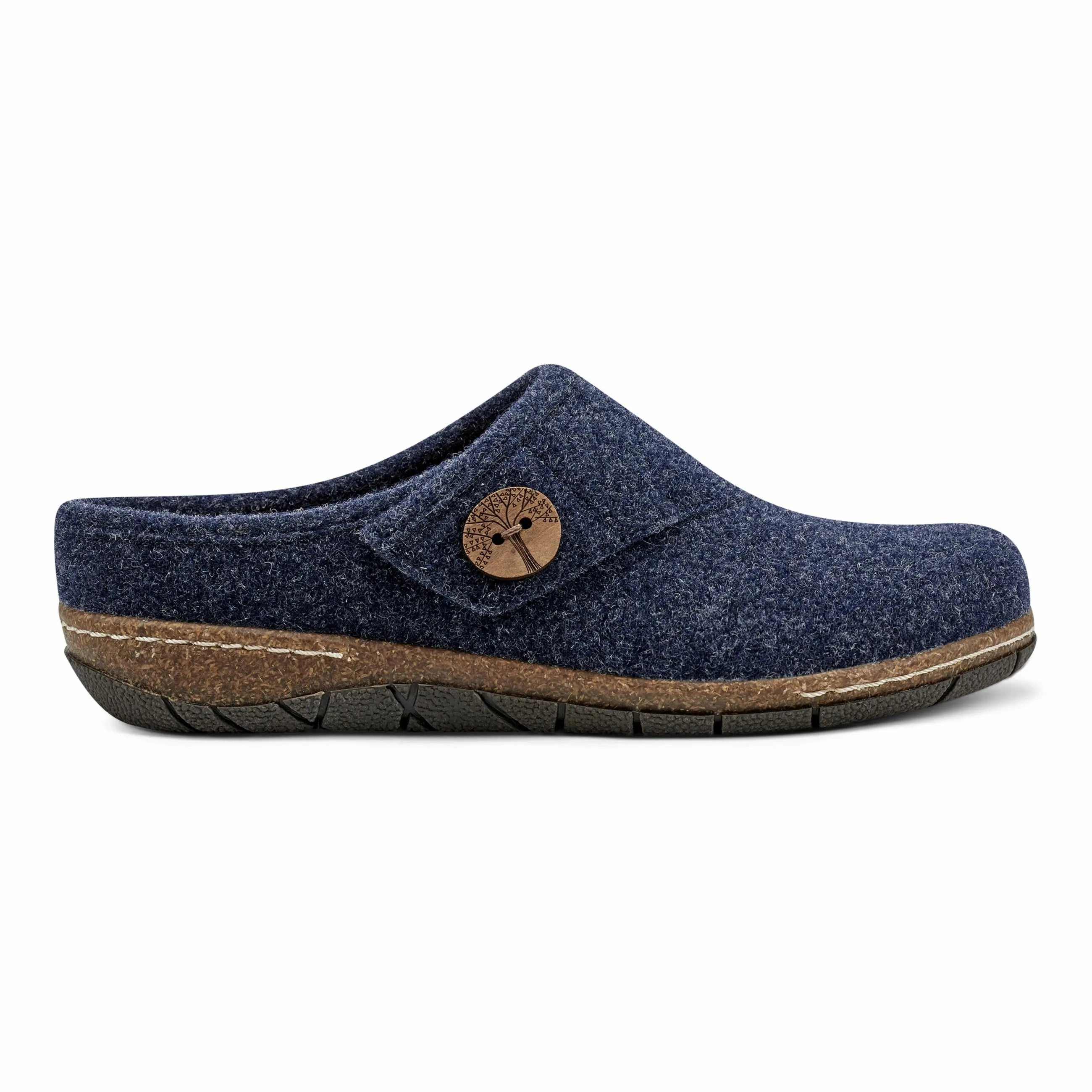 Step Clear Ezra Round Toe Casual Slip-on Flat Clogs