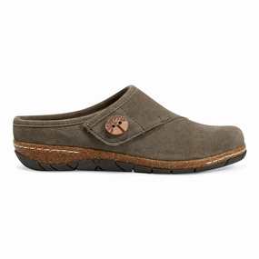 Ezra Round Toe Casual Slip-on Flat Clogs simple design Urban Lane