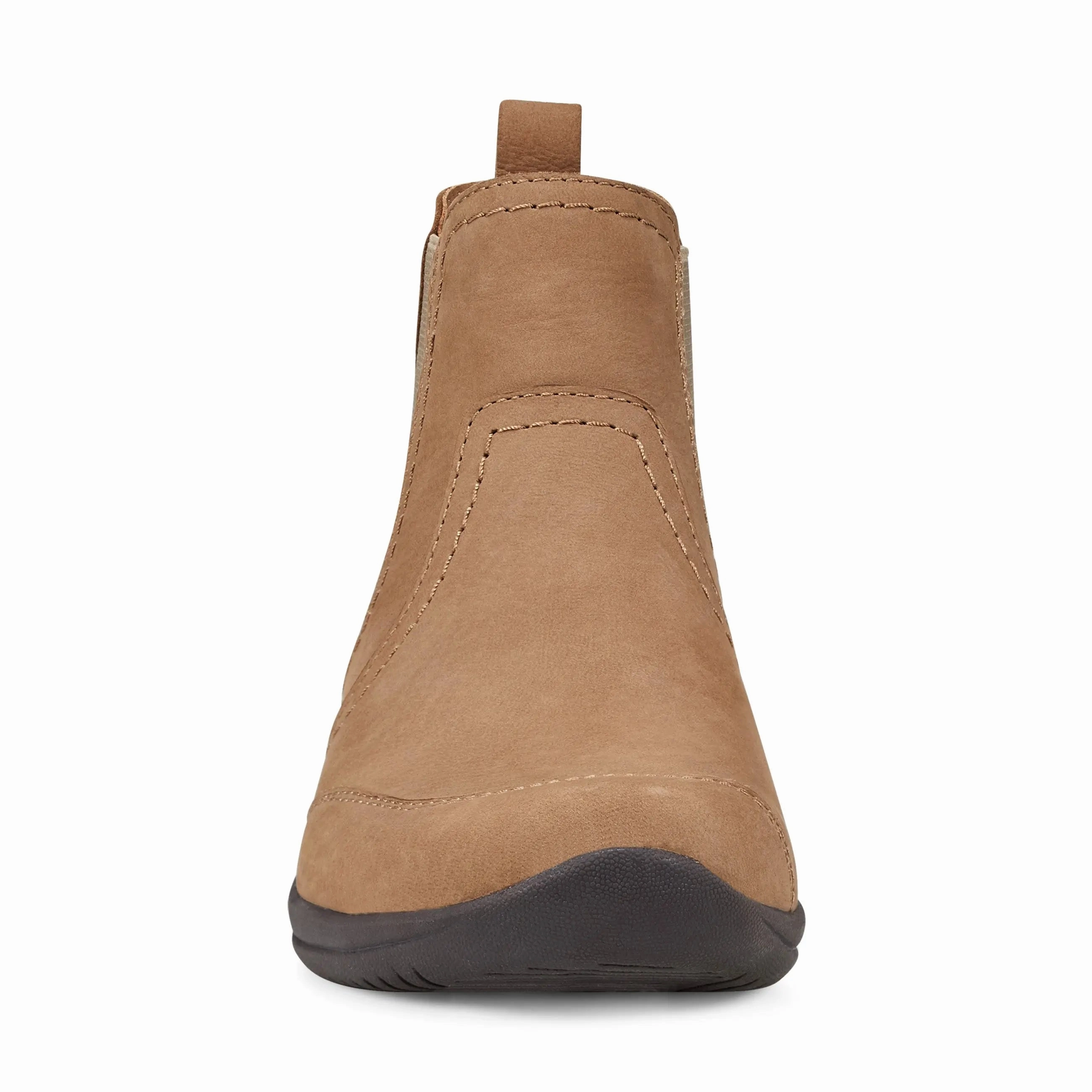 Cushioned Step Windy Weather Faine Round Toe Casual Slip-on Flat Booties