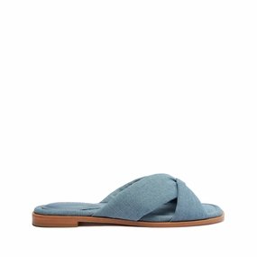 City Bright Pearl Shine Fairy Casual Denim Sandal