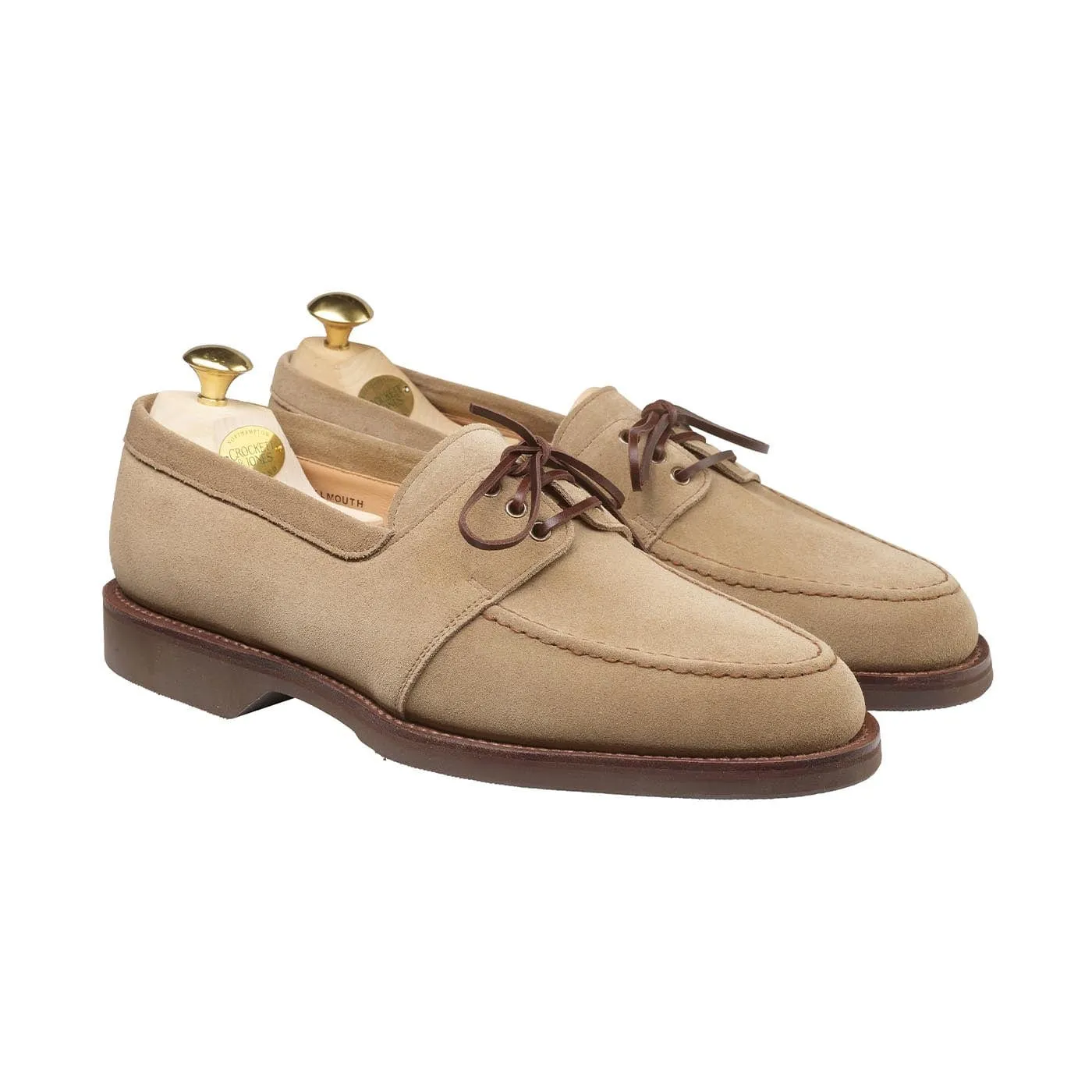 Anti Bacterial Falmouth Khaki Suede