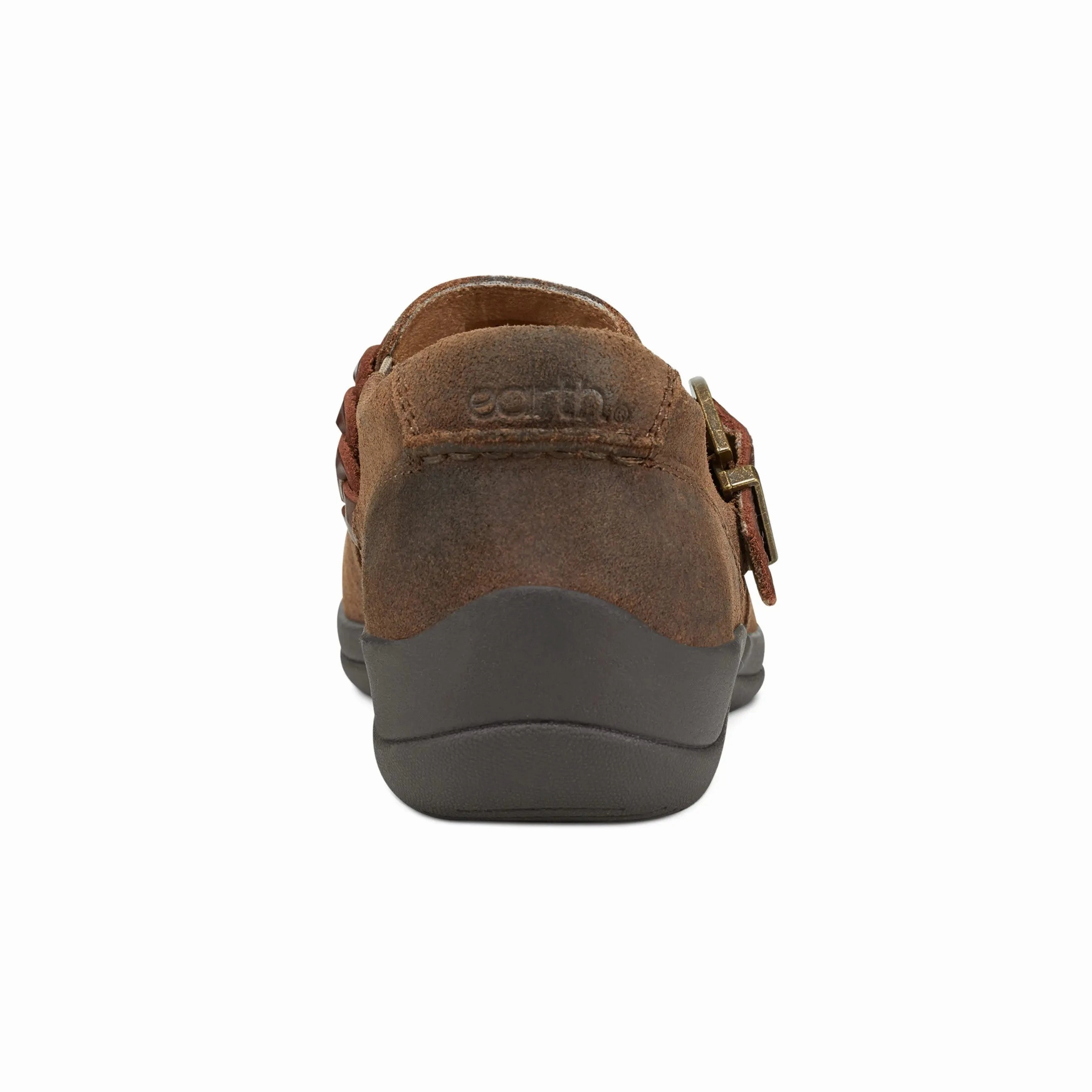 Park Path Hook And Loop Farage Round Toe Casual Slip-on Flats