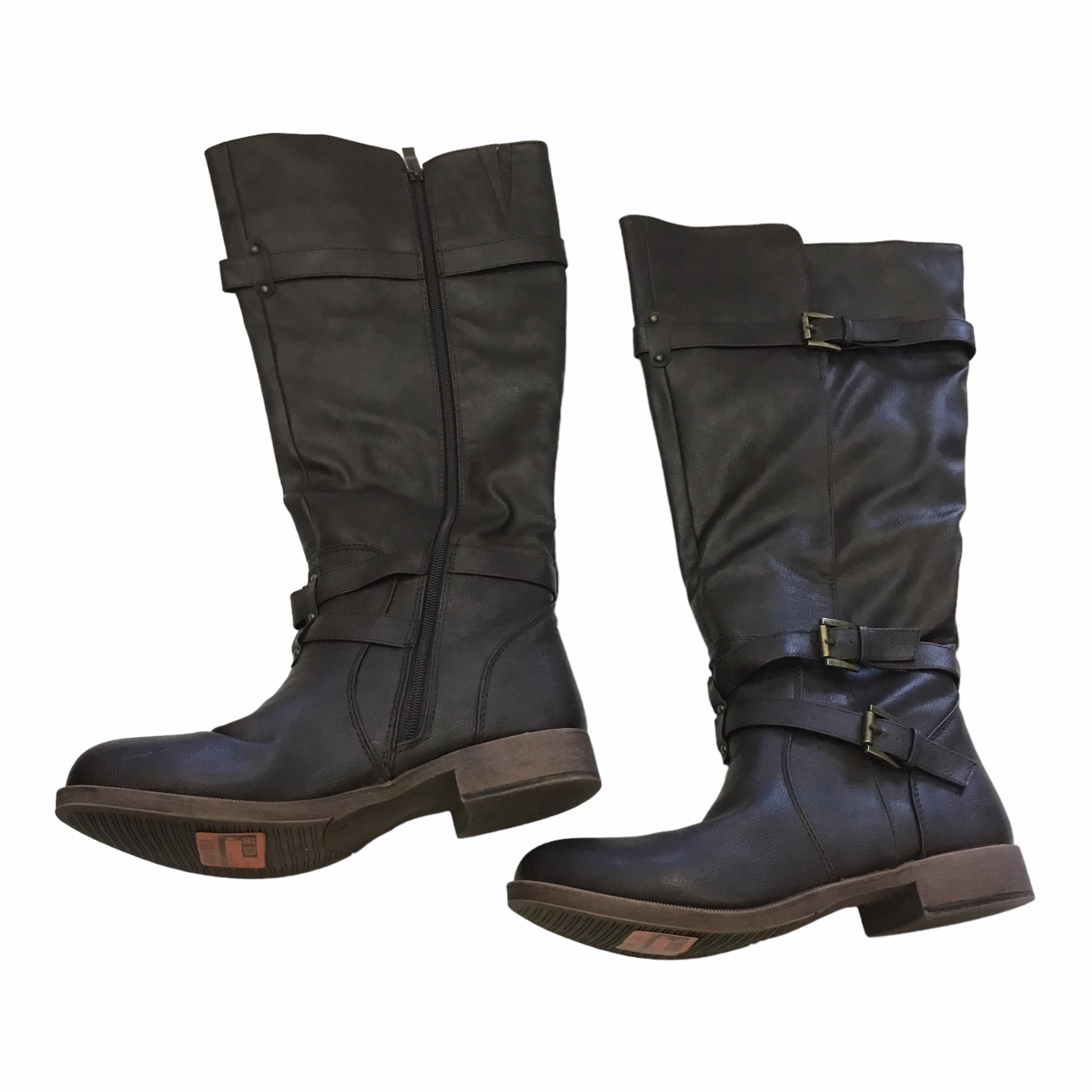 Rural Terrain Boots Knee Flats By J G Hook  Size: 10