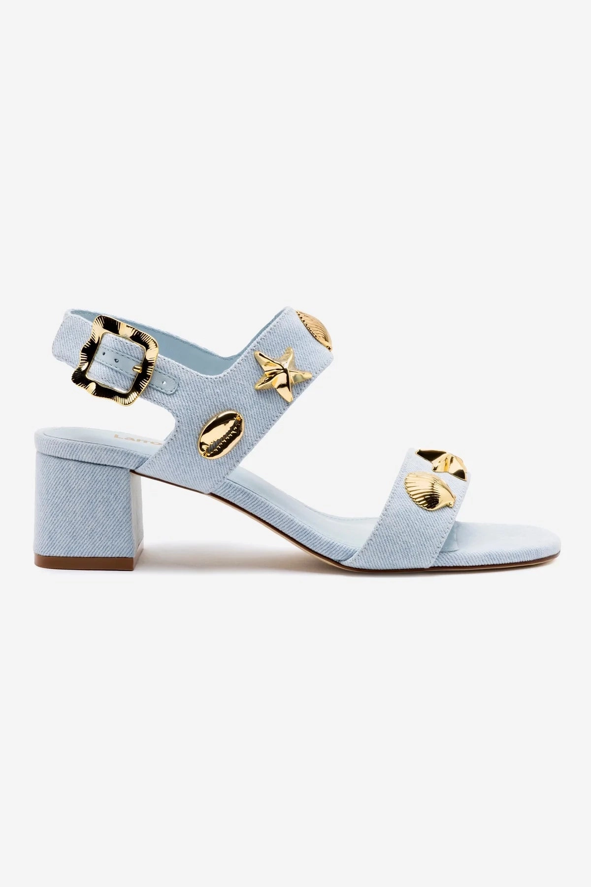 Sandal Pads Fashion Elite Madison Block In Maya Denim