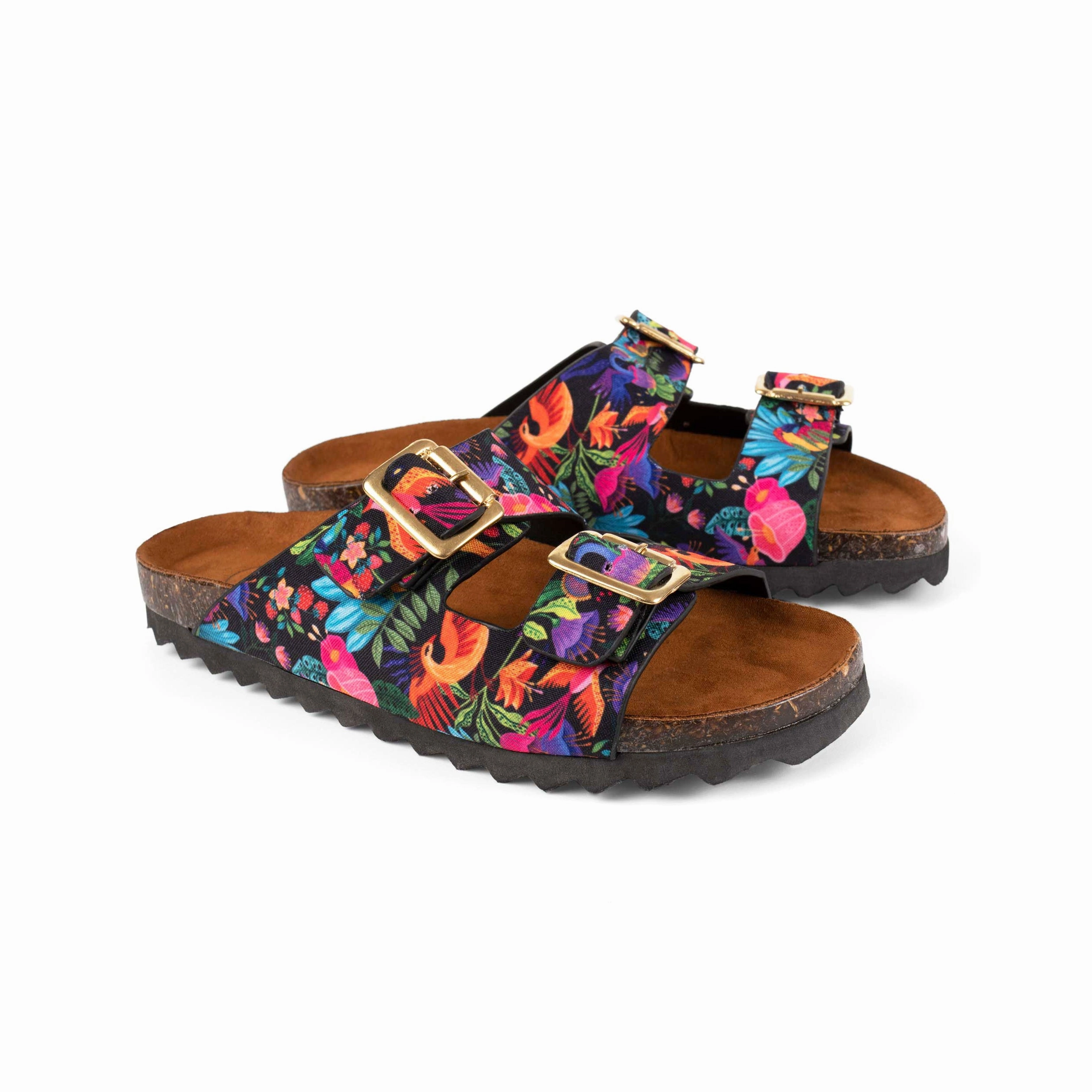 Luzon Buckle Sandal Travel Flexible Flats