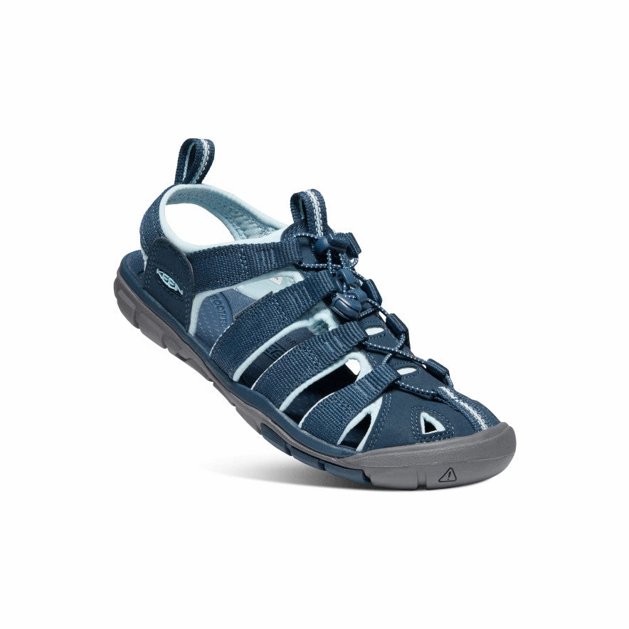 Women's Clearwater CNX Sandal  |  Navy/Blue Glow Breathable Lining Chic Sandals for Vacation