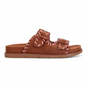 Fausto Round Toe Casual Flat Strappy Sandals Simple Step