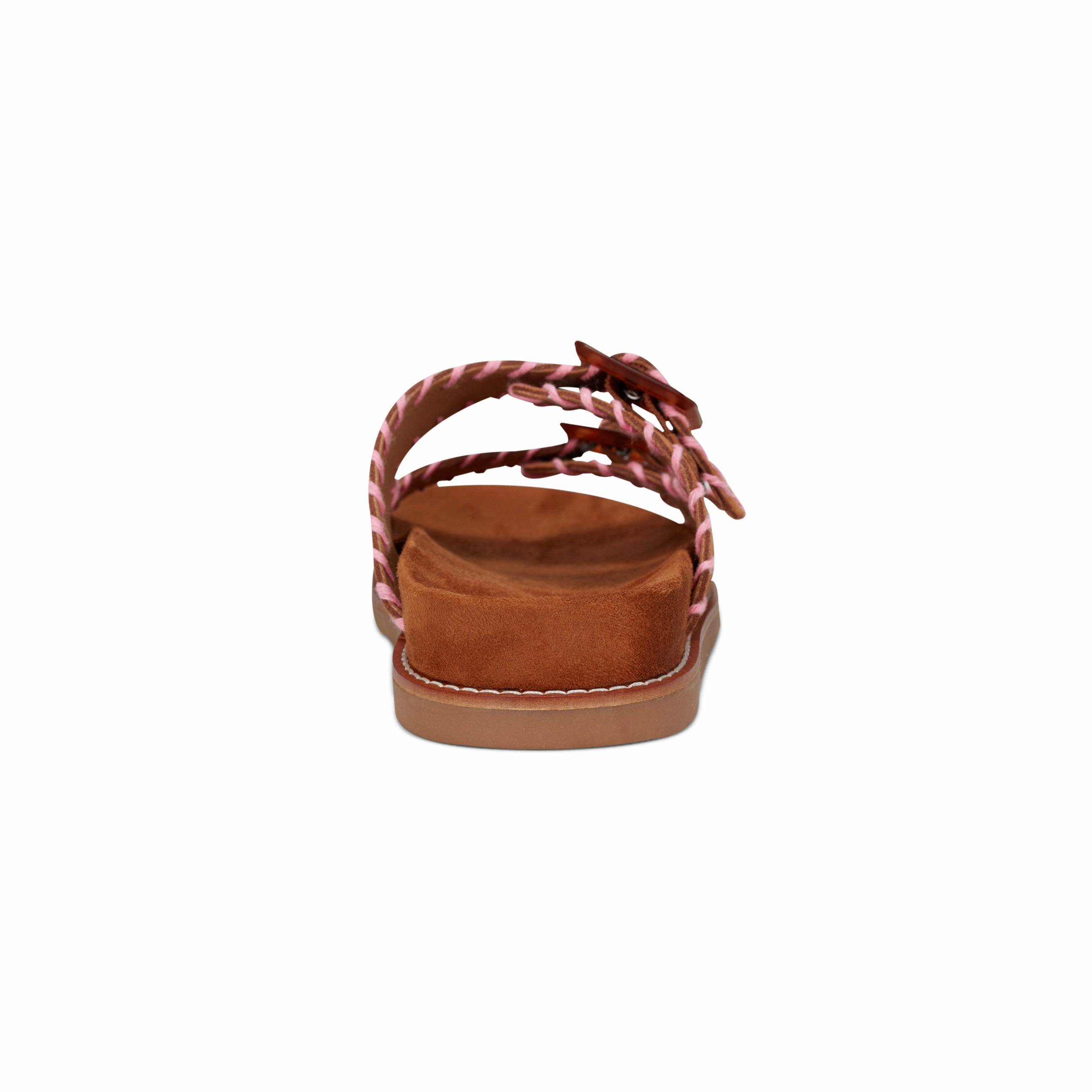 Fausto Round Toe Casual Flat Strappy Sandals Padded collar Rain Light