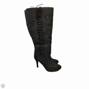Boots Knee Heels By Torrid In Black, Size: 7.5 Stabilizing Outrigger Feather Light Rough Trail Hiker