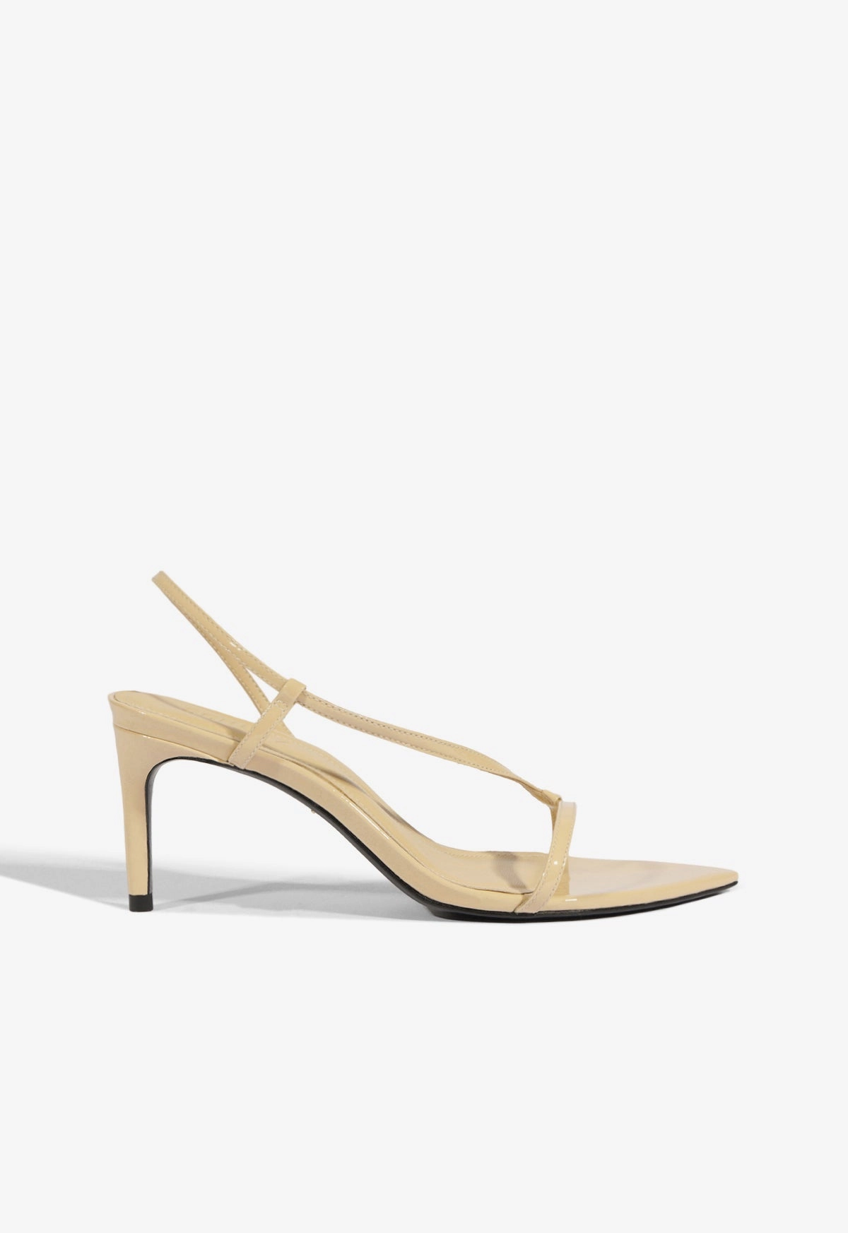 Quick Lock No Bind Fergie Mid Patent Sandal