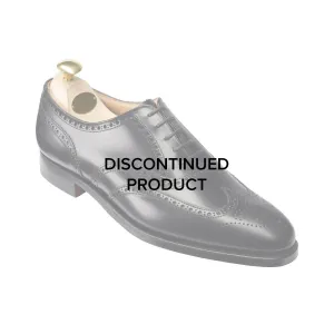 Finsbury Black Calf Cushioned Base Health Focused