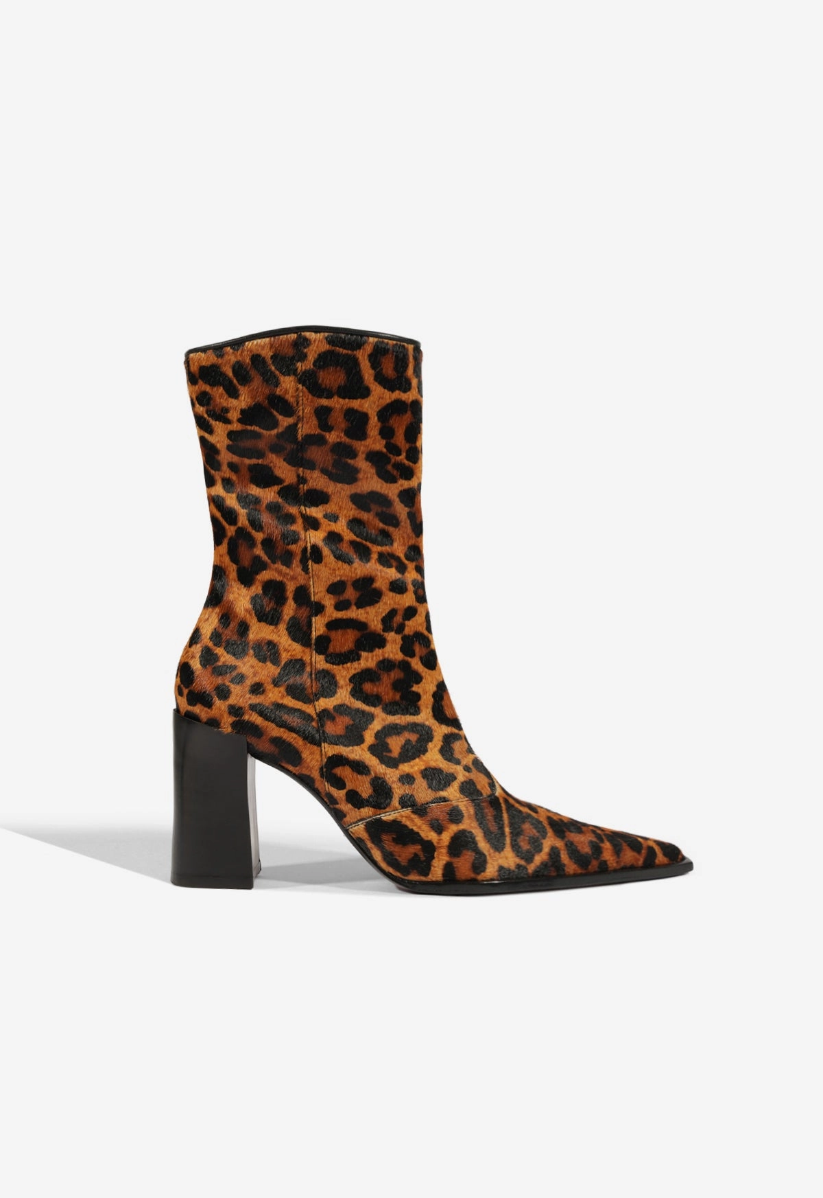 Raffaela Hair Calf Bootie Padded Collar Support