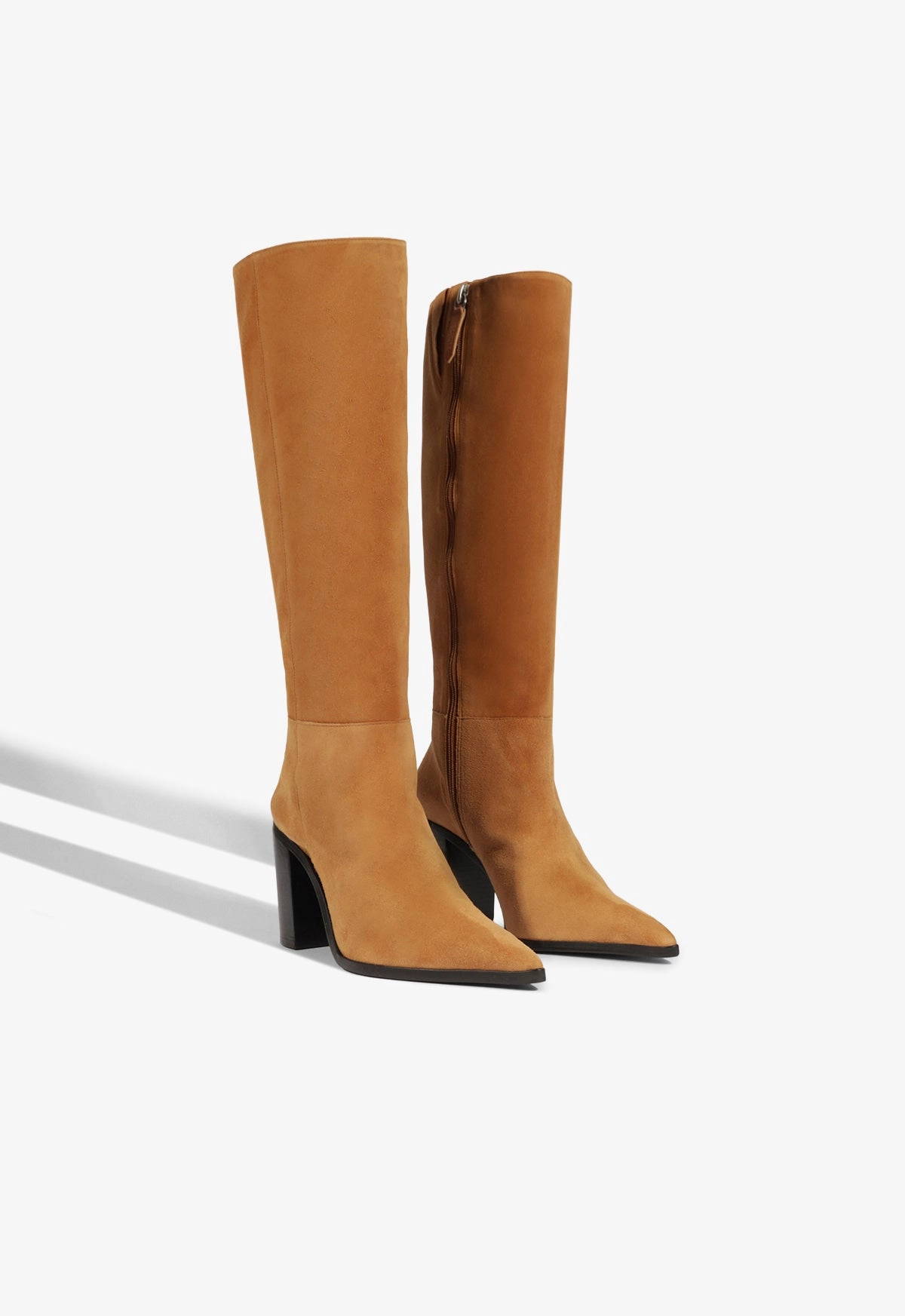 Mikki Up Block Suede Boot Day Glam High Arch