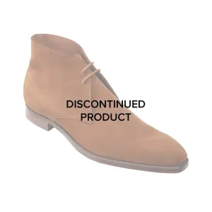 Low Profile Rough Terrain Shock Absorbing Weather Resistant User Milton Polo Brown Calf Suede
