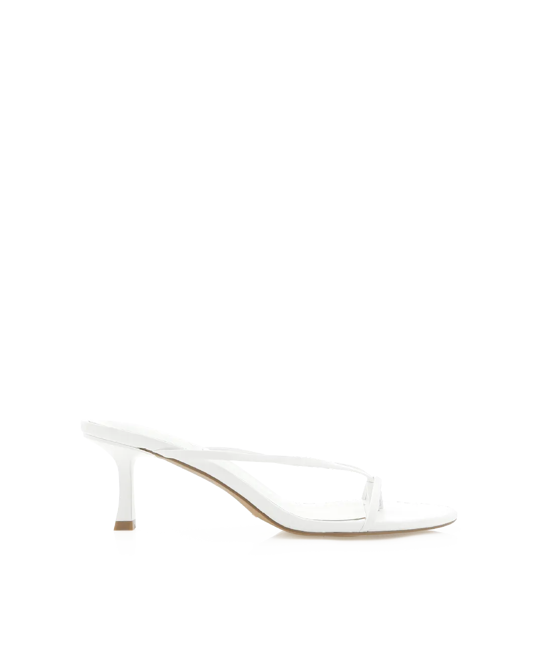 GILLIE - WHITE Summer Heels Petite Chic