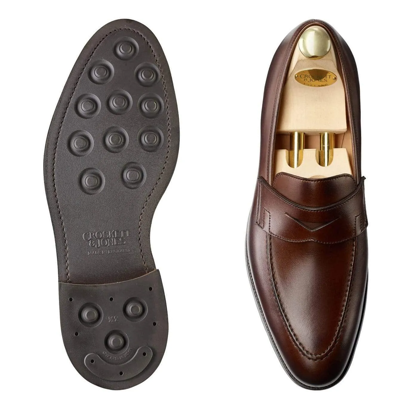Camera Look Sydney Dark Brown Burnished Calf
