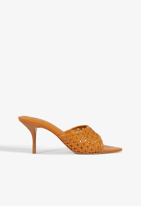 Elodie Braided Sandal Game Edge warm glow
