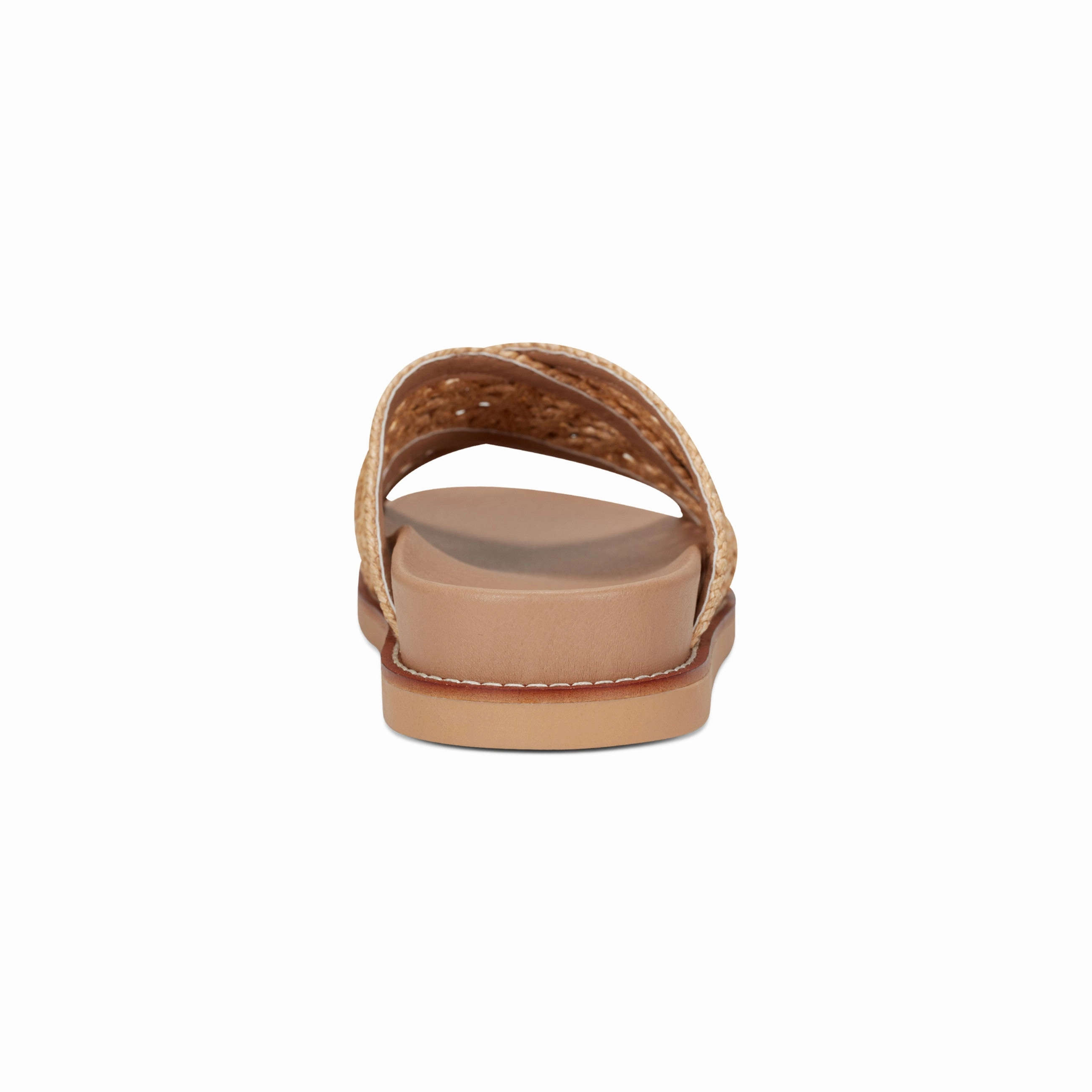 Flurry Round Toe Slip-on Flat Casual Sandals Abrasion Resistant Straps