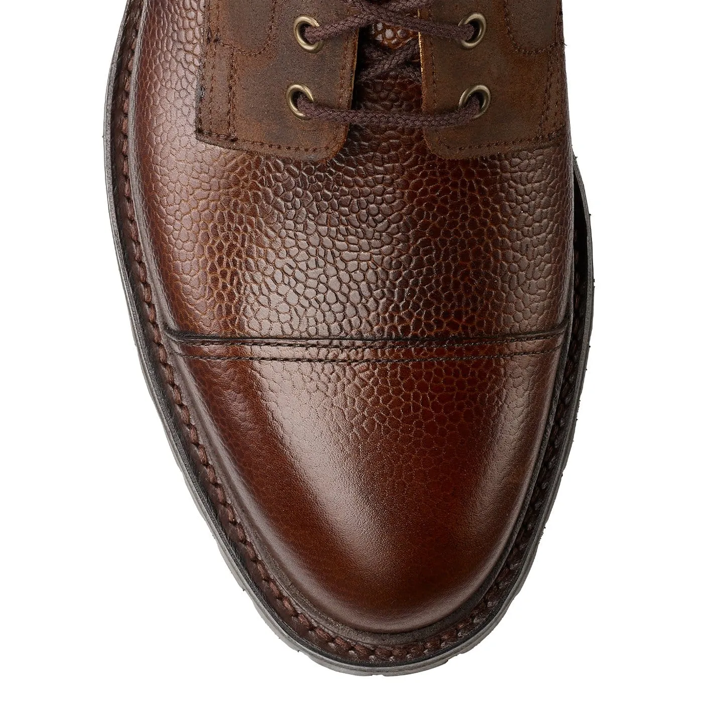 Dynamic Flex Zones Rugged Built All Day Worker Aldershot Dark Brown Scotch Grain & Dark Brown Rough-Out Suede