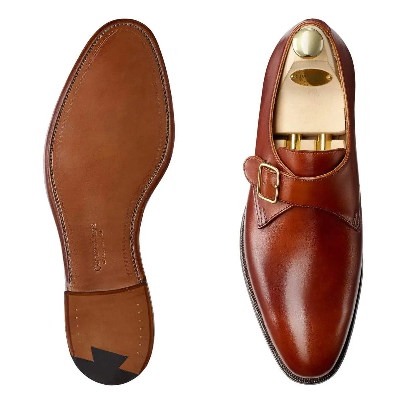 Court Grip Malvern Chestnut Burnished Calf