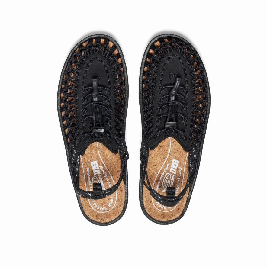Footwear for Vacation All Gender UNEEK II Convertible x Mita Sneakers  |  Black/Ms4