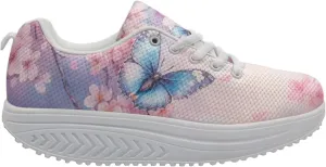 FOR U DESIGNS Fashion Women's Swing Strength Fitness Walking Sneaker Platform Shoes