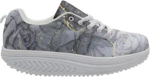 FOR U DESIGNS Fashion Women's Swing Strength Fitness Walking Sneaker Platform Shoes