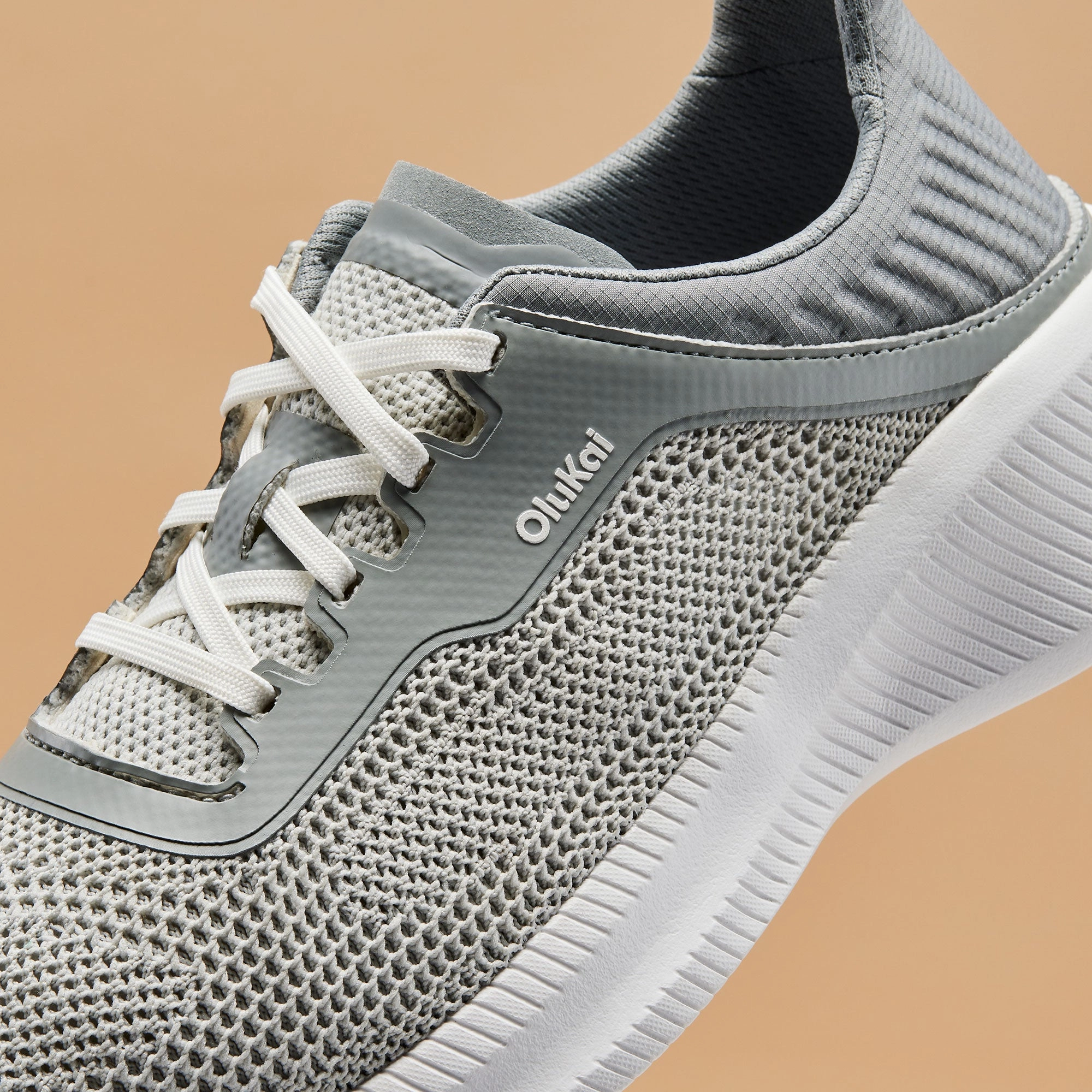 Supportive structure Reinforced toe cap Island Hopper - Cloud Grey / Poi