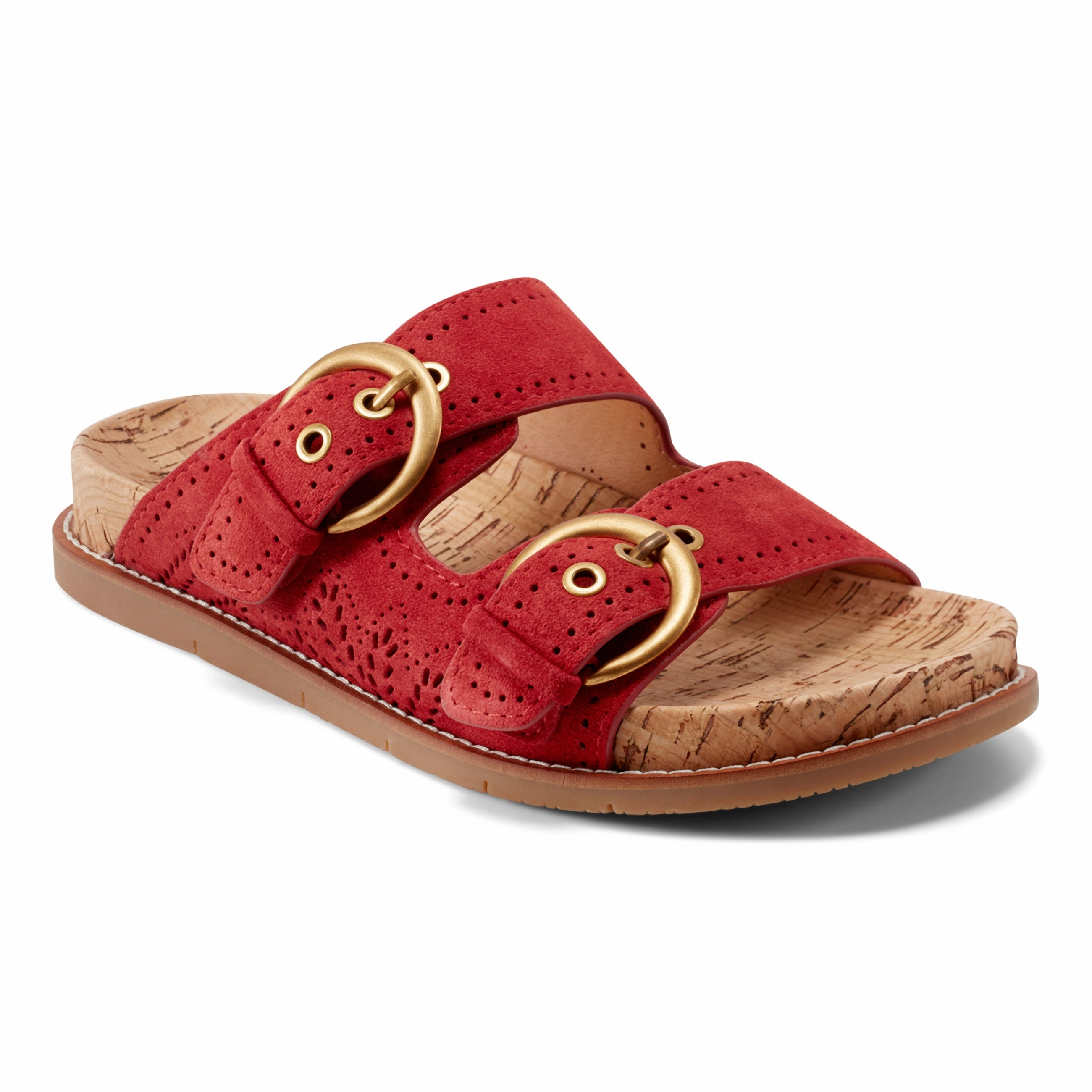 Water Play Anti microbial Francii Round Toe Casual Slip-on Flat Sandals