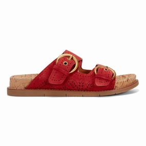 Stretchable Straps Francii Round Toe Casual Slip-on Flat Sandals