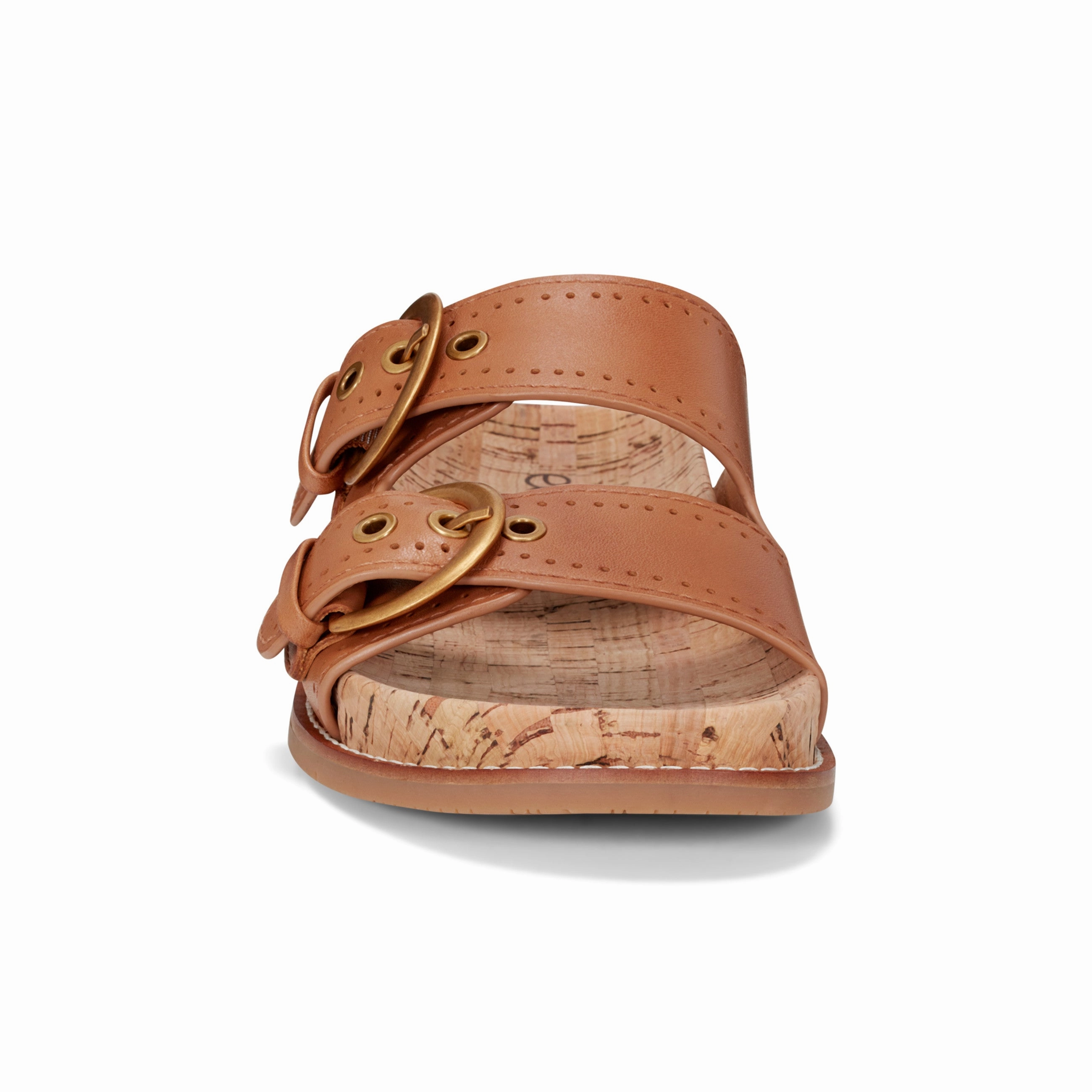 Francii Round Toe Casual Slip-on Flat Sandals Comfortable Summer Walk