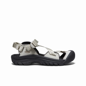 Women's Zerraport II Sandal  |  Silver Birch/Black Chic Sandals for Every Day Stylish Travel Flats
