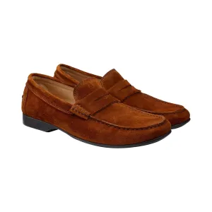 Coastal vibe Genoa Polo Brown Suede