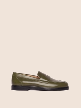 Orio Olive Loafer Shopping Mood Forest trail
