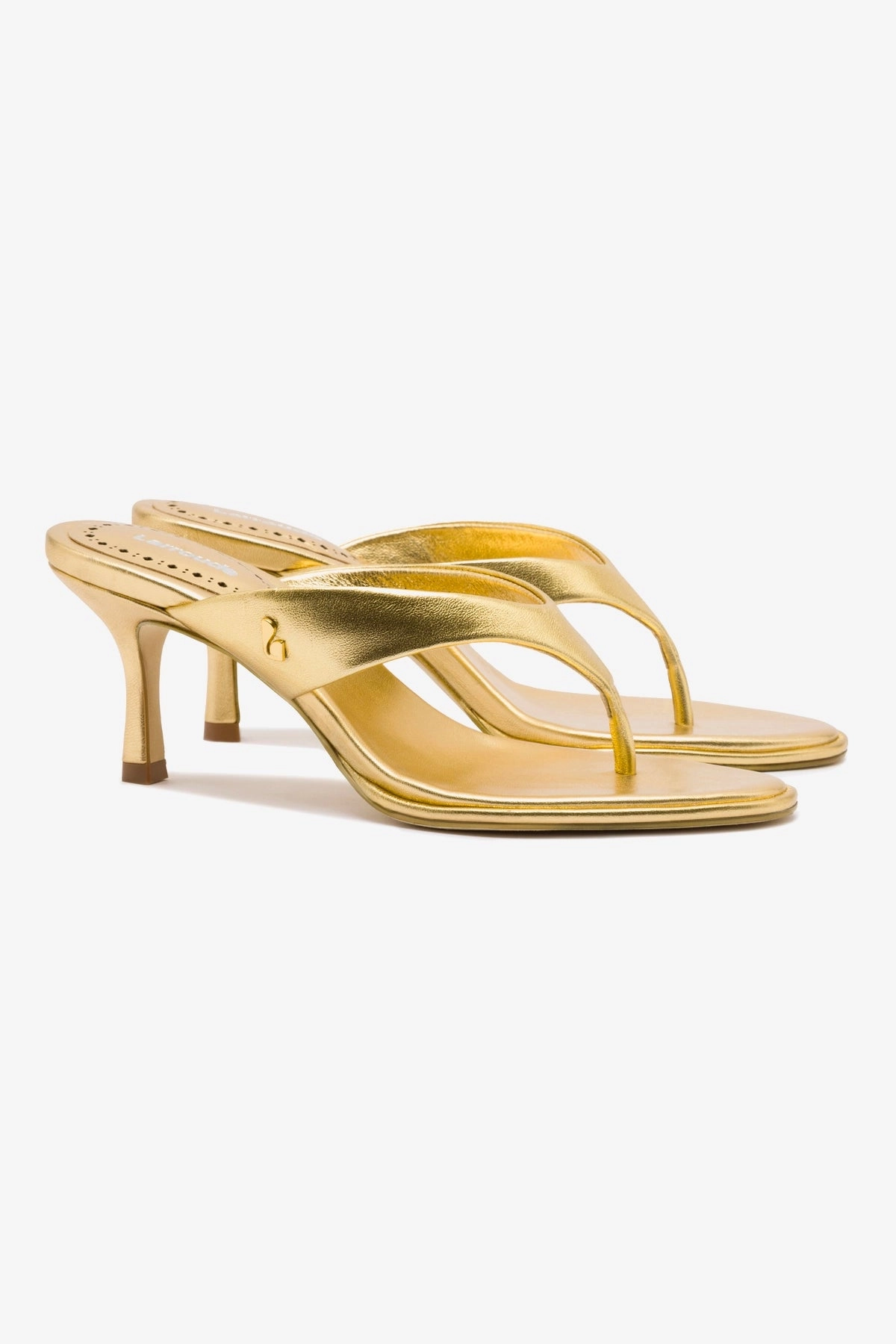 Fashionable Open-toe Sandals Relax Comfort Fit Gaia Sandal In Gold Metallic Leather Quick-Dry Tech