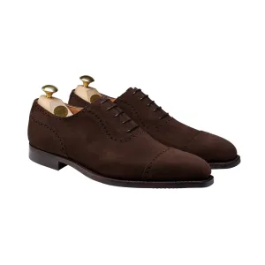 Westbourne Dark Brown Calf Suede Knitted Warm Vibration Dampening Layer