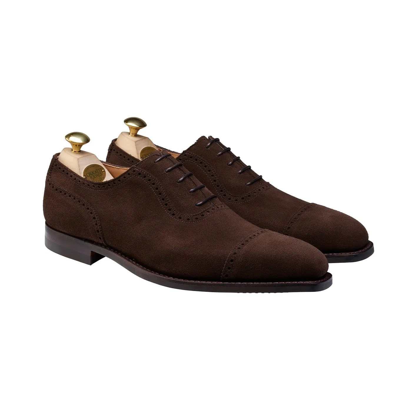 Westbourne Dark Brown Calf Suede Knitted Warm Vibration Dampening Layer