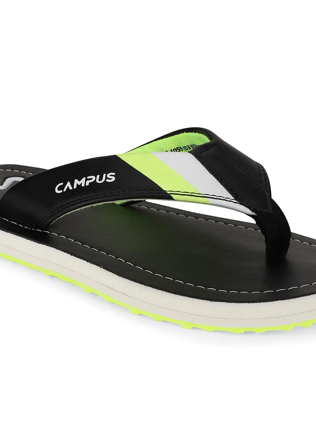 GC-1059 Black Men's Flip Flops