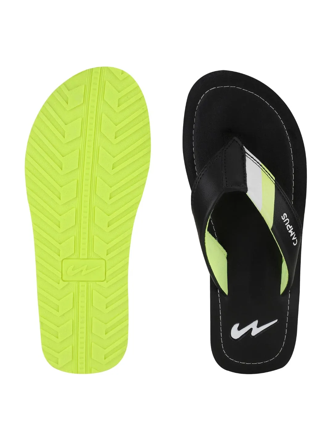 GC-1059 Black Men's Flip Flops