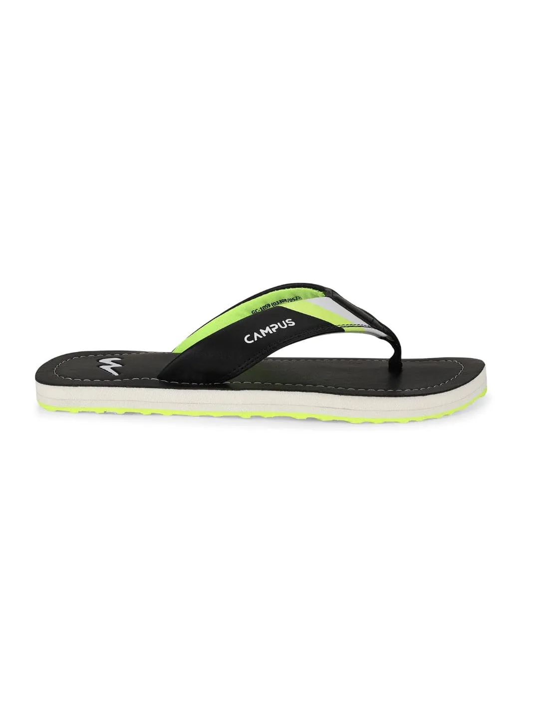 GC-1059 Black Men's Flip Flops