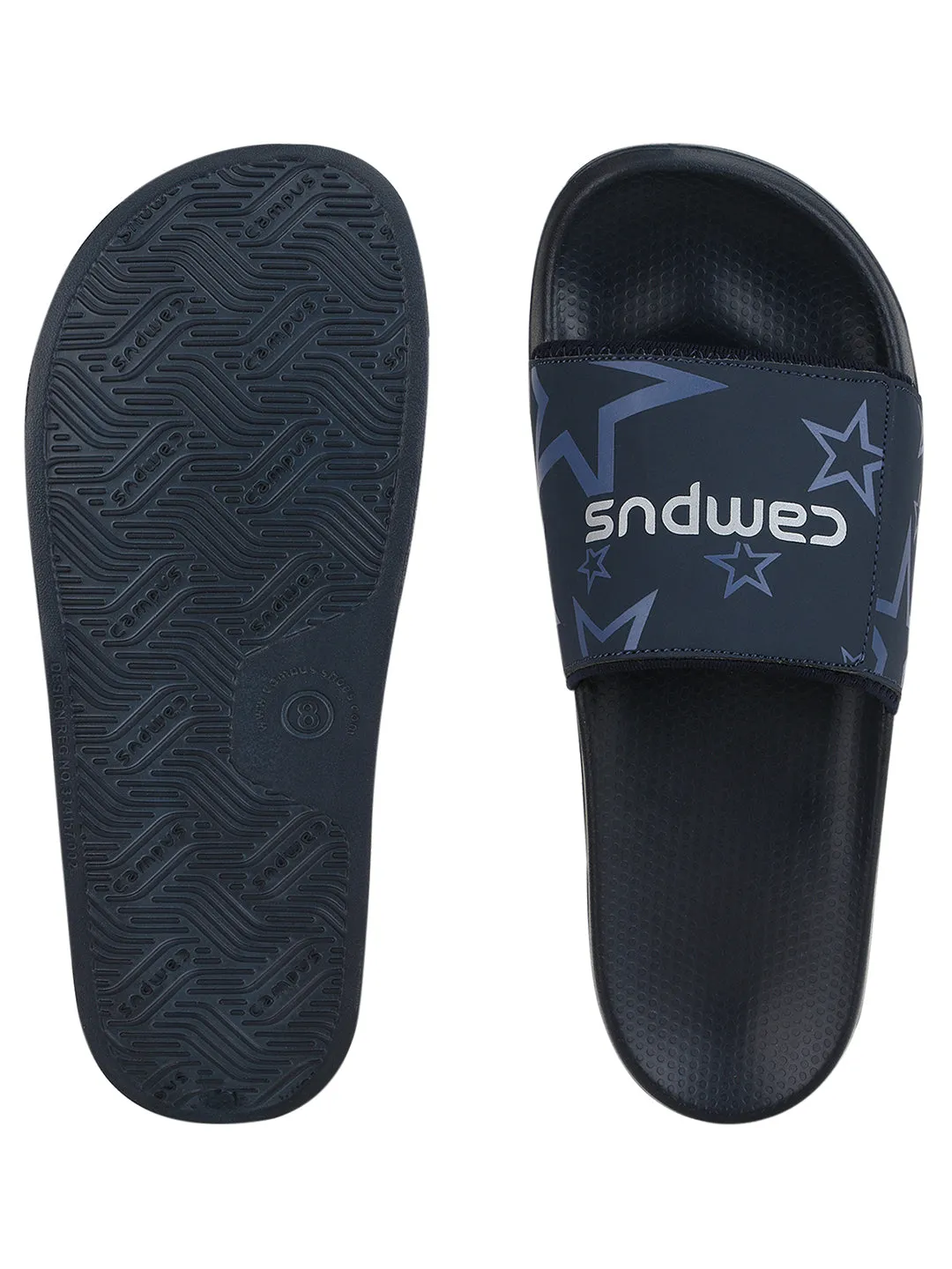 GC-SL-301 Blue Men's Flip Flops
