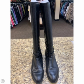 Boots Knee Flats By Ralph Lauren In Black, Size: 9 Bootie Cut
