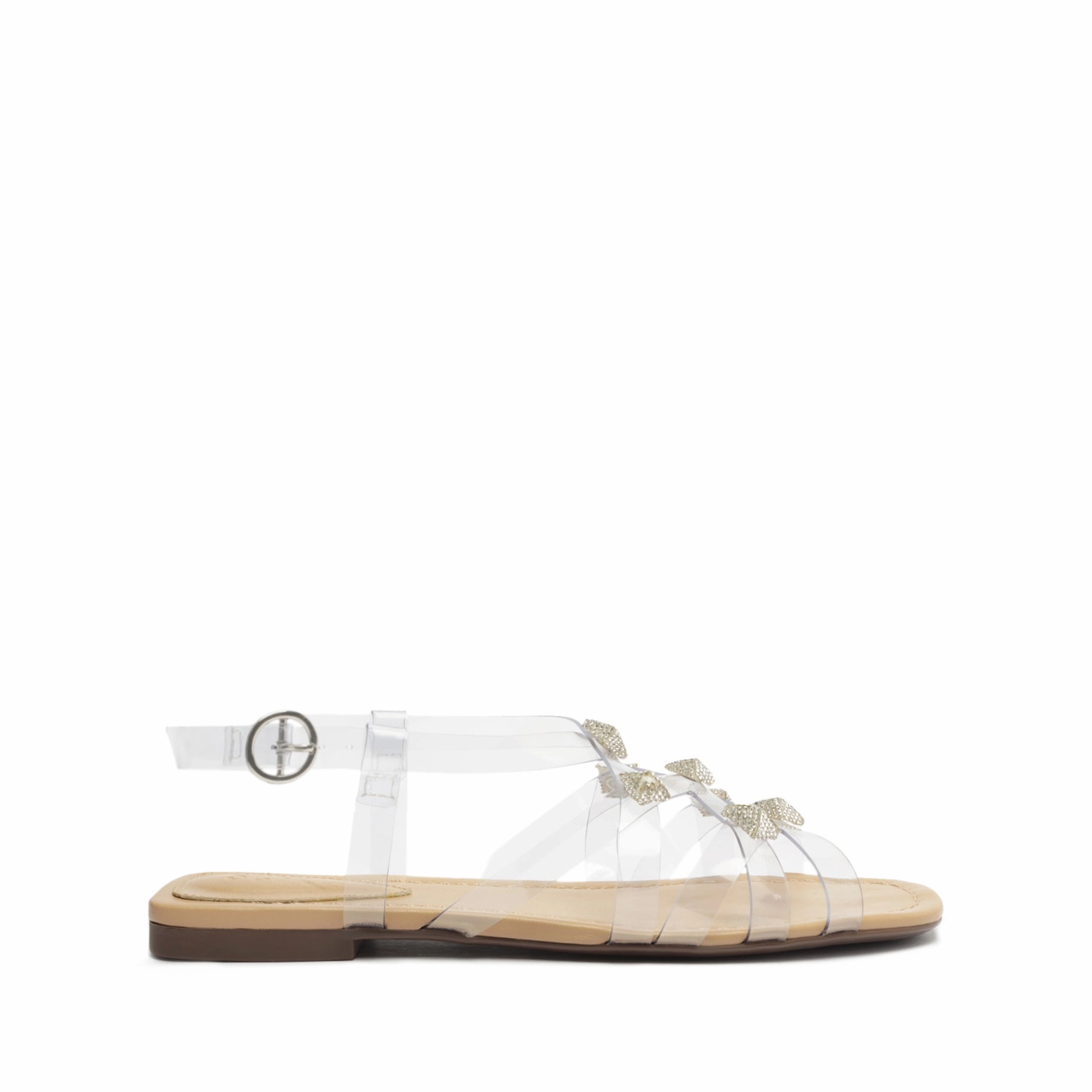 Georgia Sandal Club Night Gold Tone