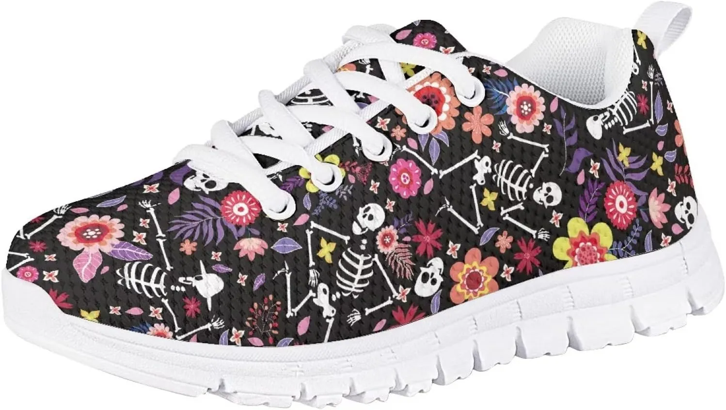 GIFTPUZZ Kids Sneakers Athletic Running Sports Shoes Breathable Mesh Tennis Shoes