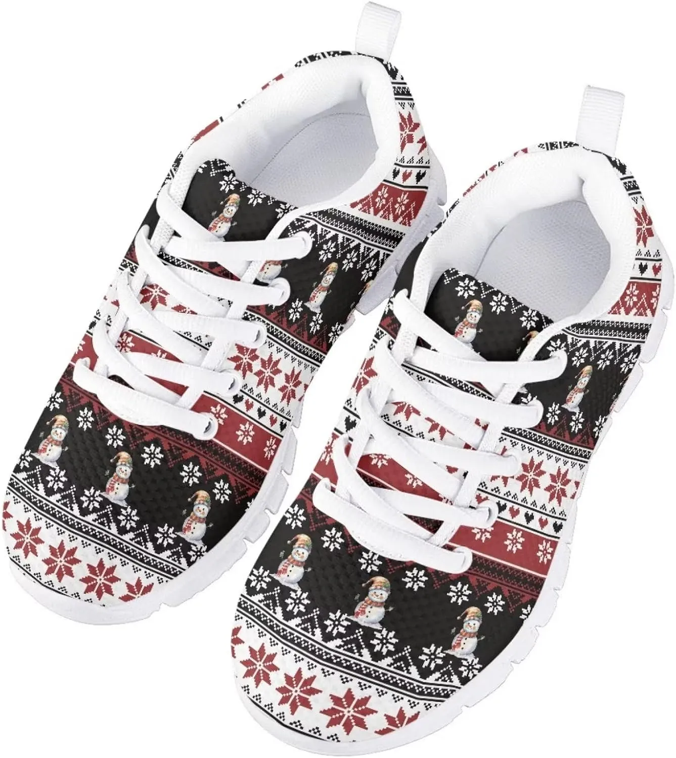 GIFTPUZZ Kids Sneakers Athletic Running Sports Shoes Breathable Mesh Tennis Shoes