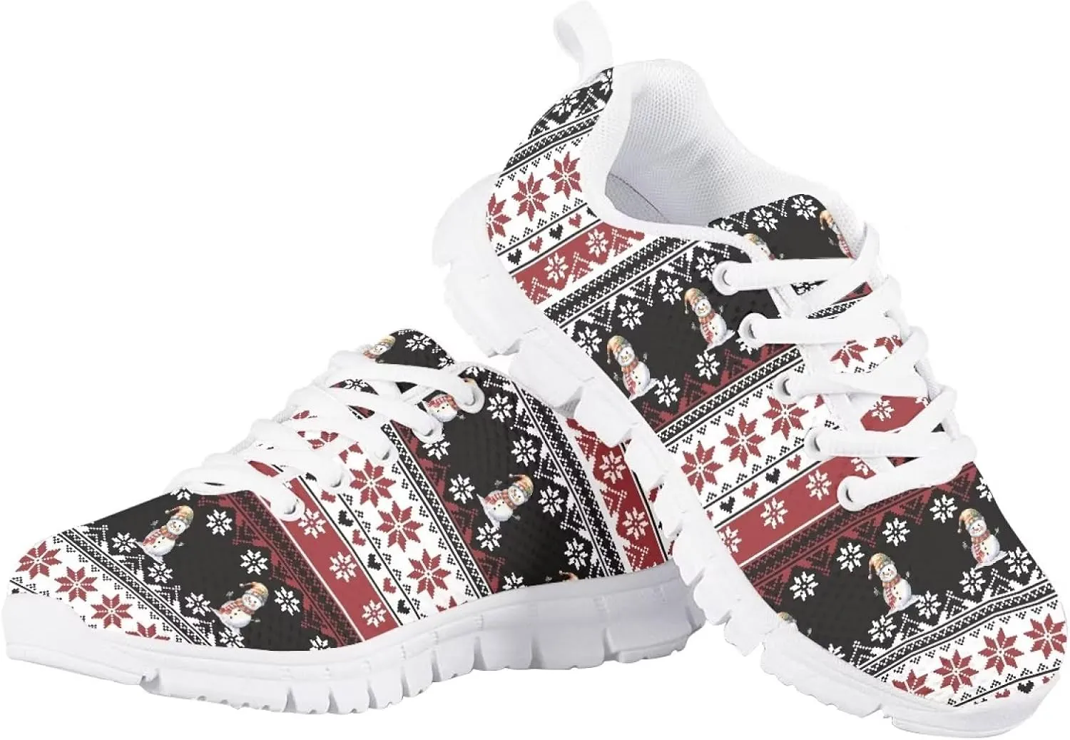 GIFTPUZZ Kids Sneakers Athletic Running Sports Shoes Breathable Mesh Tennis Shoes