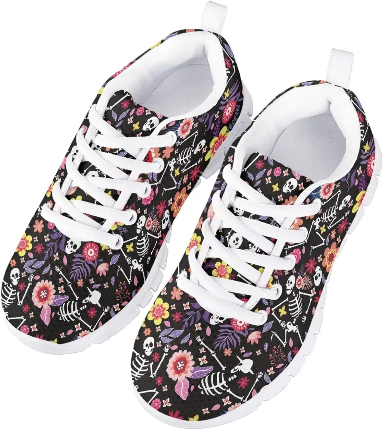 GIFTPUZZ Kids Sneakers Athletic Running Sports Shoes Breathable Mesh Tennis Shoes