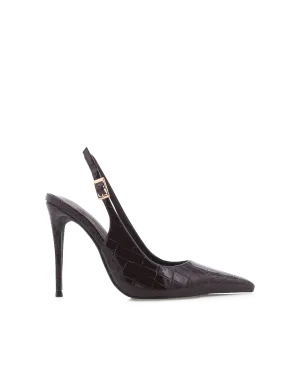 GIOVINA - DARK CACAO PATENT CROC Classic Fit