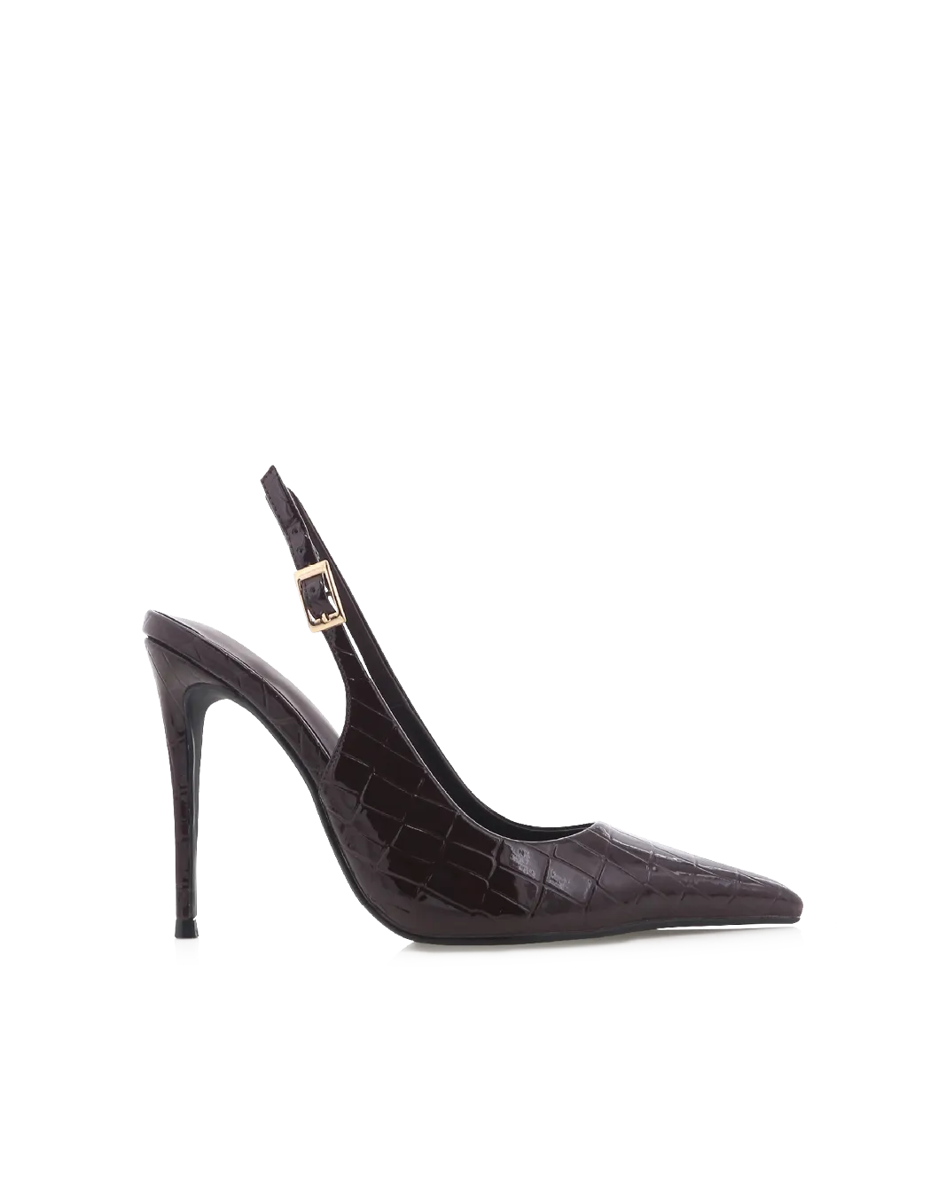 GIOVINA - DARK CACAO PATENT CROC Classic Fit