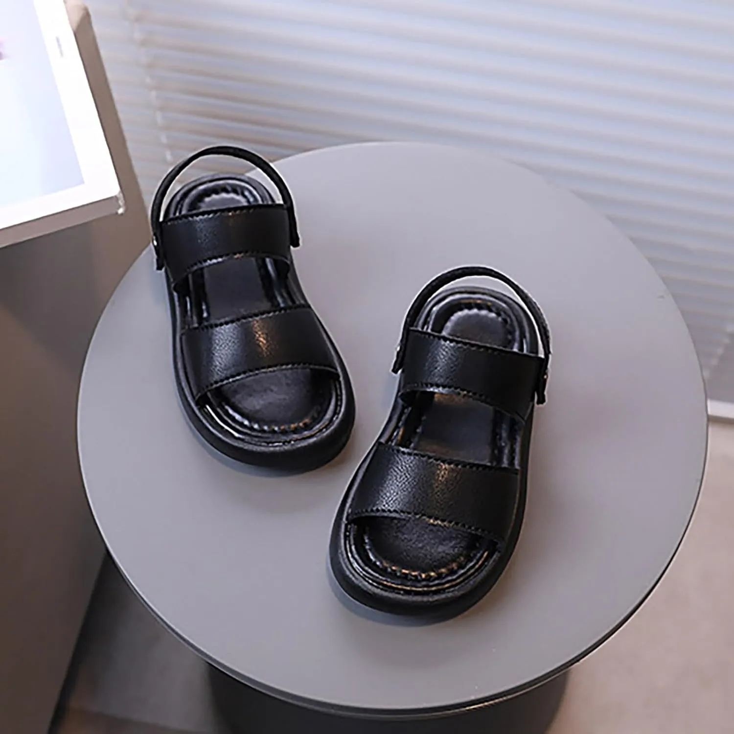 Girl Sandals Flat Comfortable Arch Support Adjustable Double Strap Lightweight Summer Platform Sandals Sandals Girls